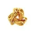 18K Tiffany & Co Fluted Knot Brooch