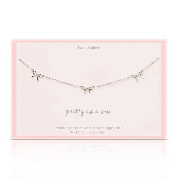 3 Bow Necklace