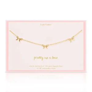 3 Bow Necklace