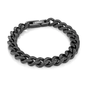 9.4mm Curb Cz Bracelet | Italgem Steel