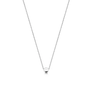 Achara Minimalist Small Button Necklace