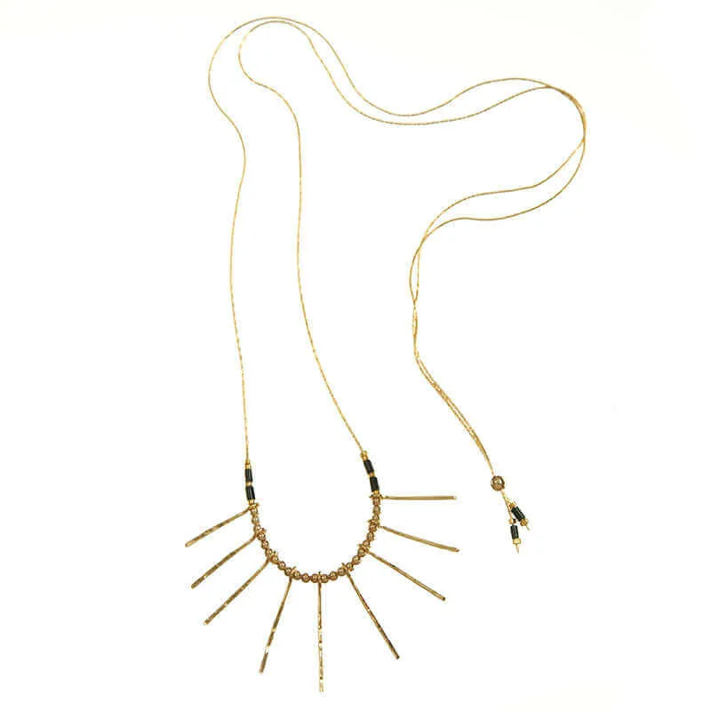 ALBA RAY PENDANT NECKLACE