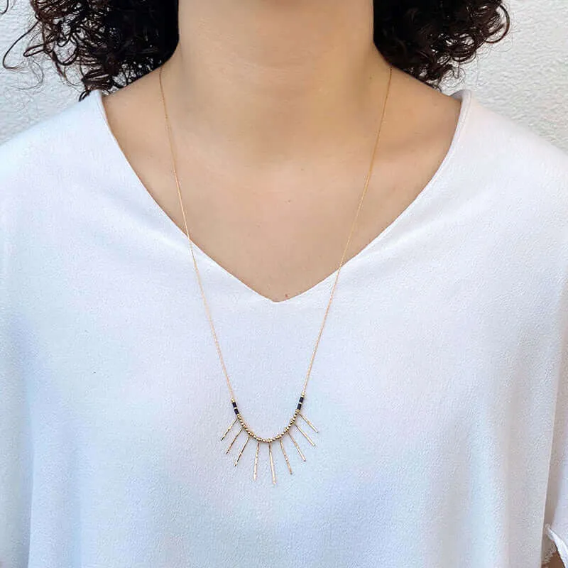 ALBA RAY PENDANT NECKLACE