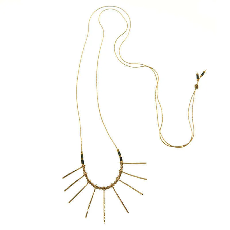 ALBA RAY PENDANT NECKLACE