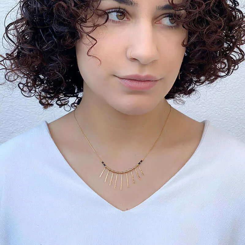 ALBA RAY PENDANT NECKLACE