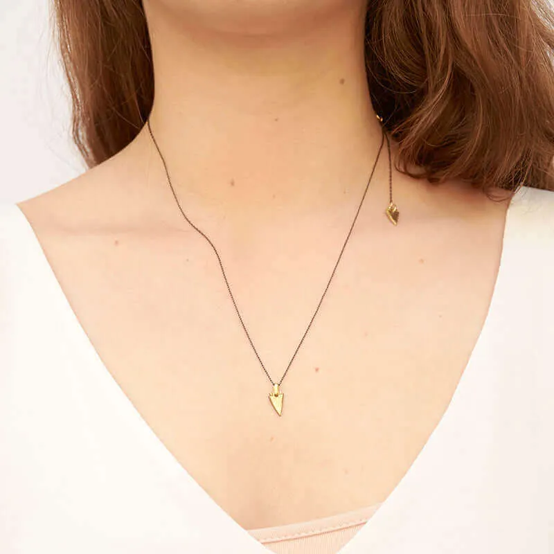 ARIA ARROWHEAD CHARM NECKLACE