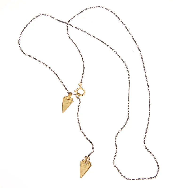 ARIA ARROWHEAD CHARM NECKLACE