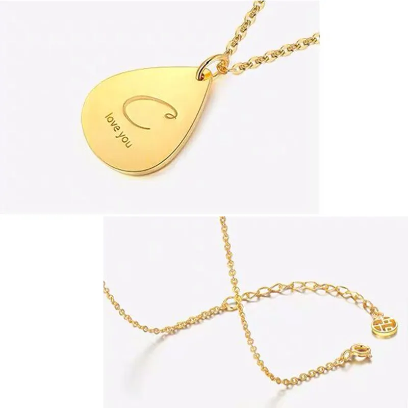 Bridesmaid Gifts Fingerprint Necklace Tiny Teardrop Fingerprint Pendant Fingerprints Jewelry