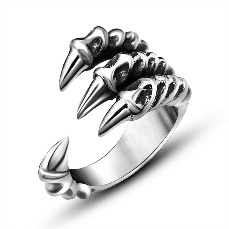 CAOSHI Handmade Carved Design Rings Women/Men Little Boy Antique Punk Party Finger Rings Fancy Gifts Statement Jewelry Wholesale