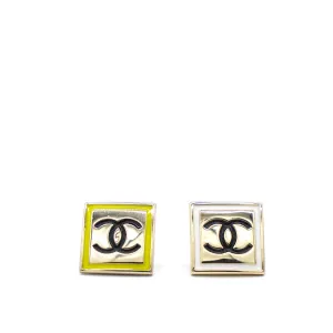CC Mark Square Pin Brooch Set