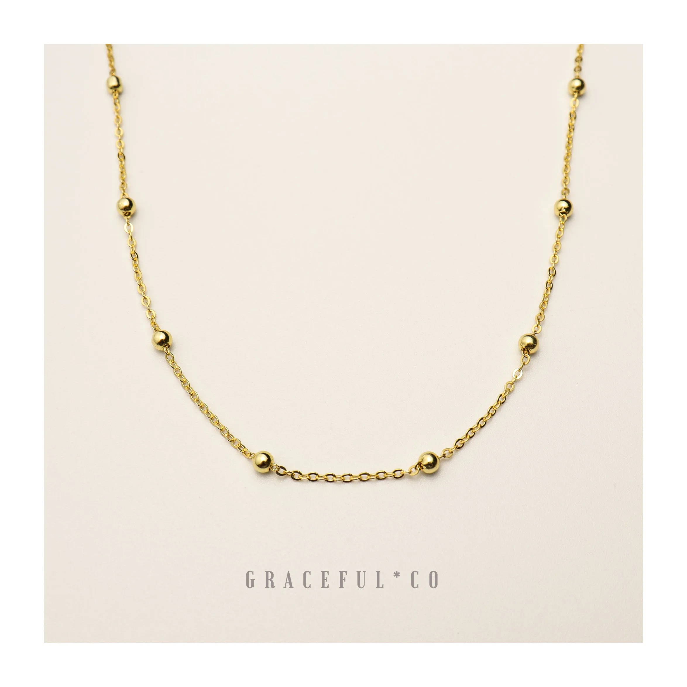 Celestial Chain Choker Necklace