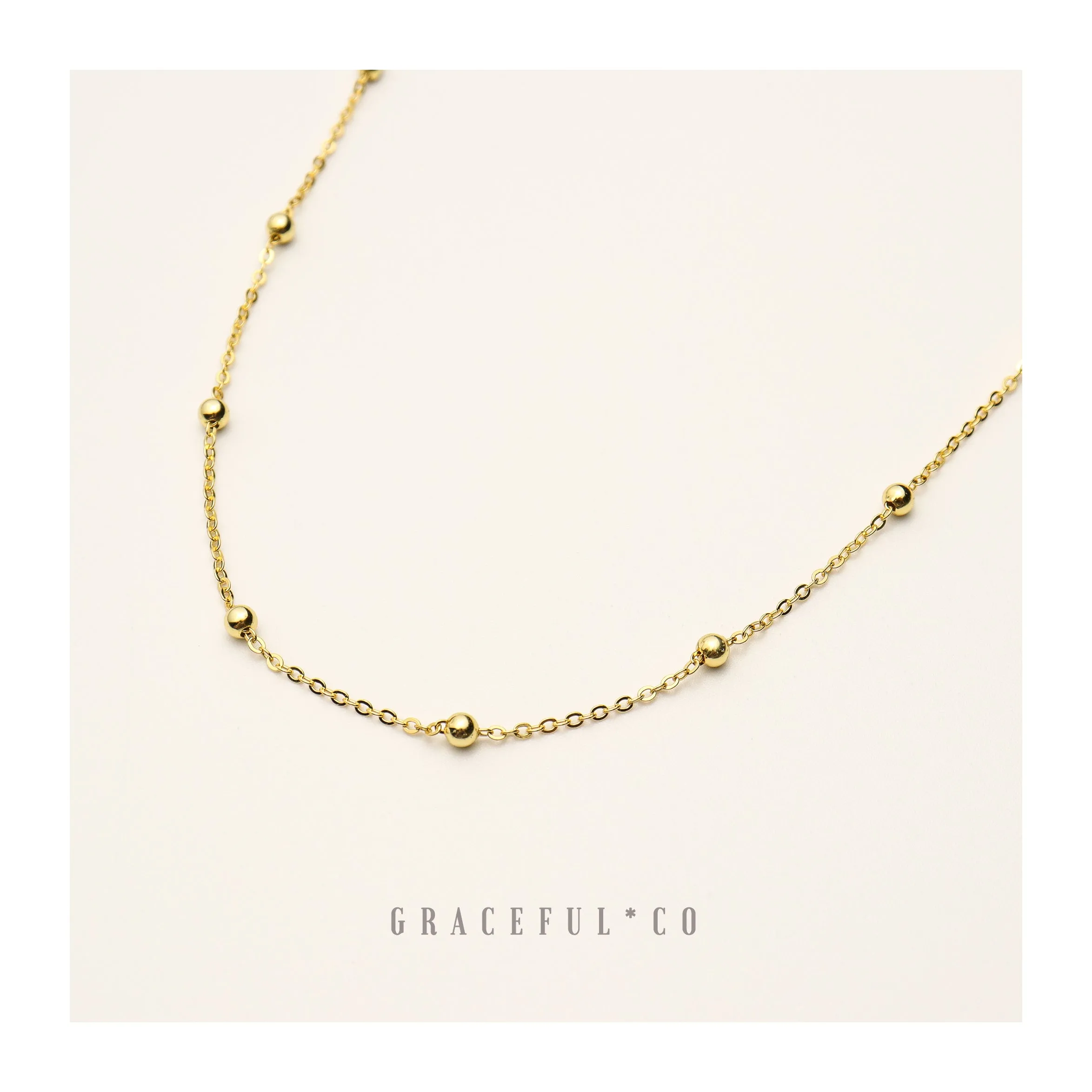 Celestial Chain Choker Necklace