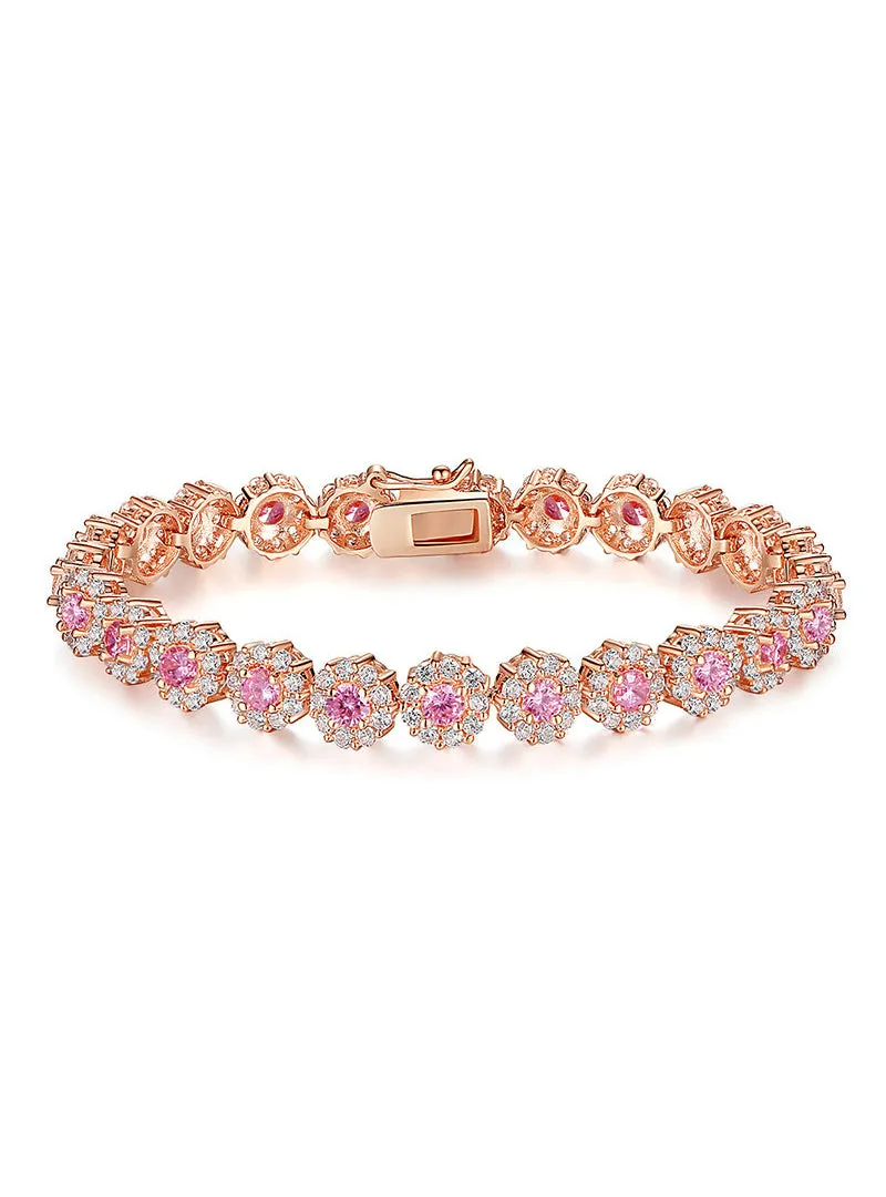 Chain Link Bracelet for Women Ladies Shining