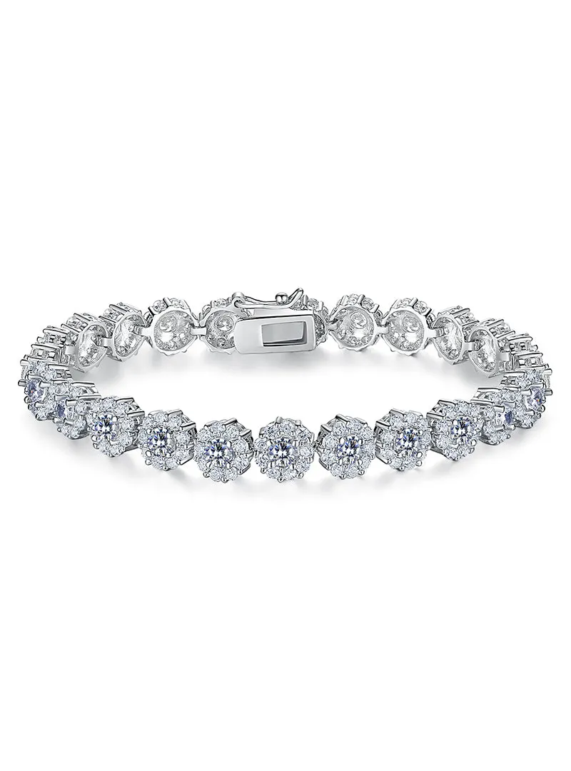Chain Link Bracelet for Women Ladies Shining