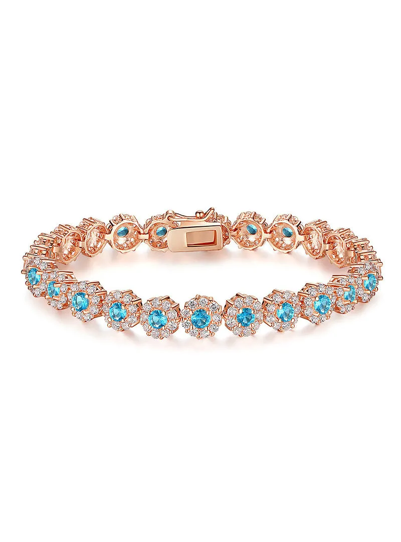 Chain Link Bracelet for Women Ladies Shining