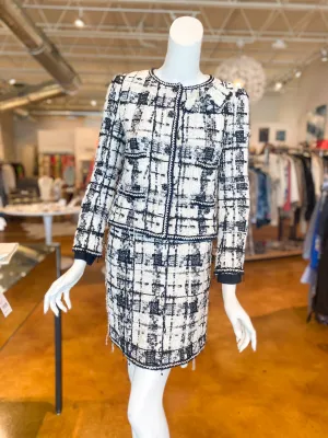 Chanel Tweed Plaid Suit