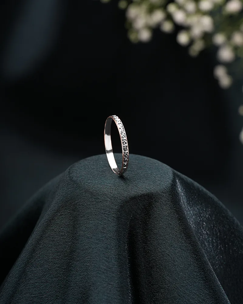 Circle Charm Ring