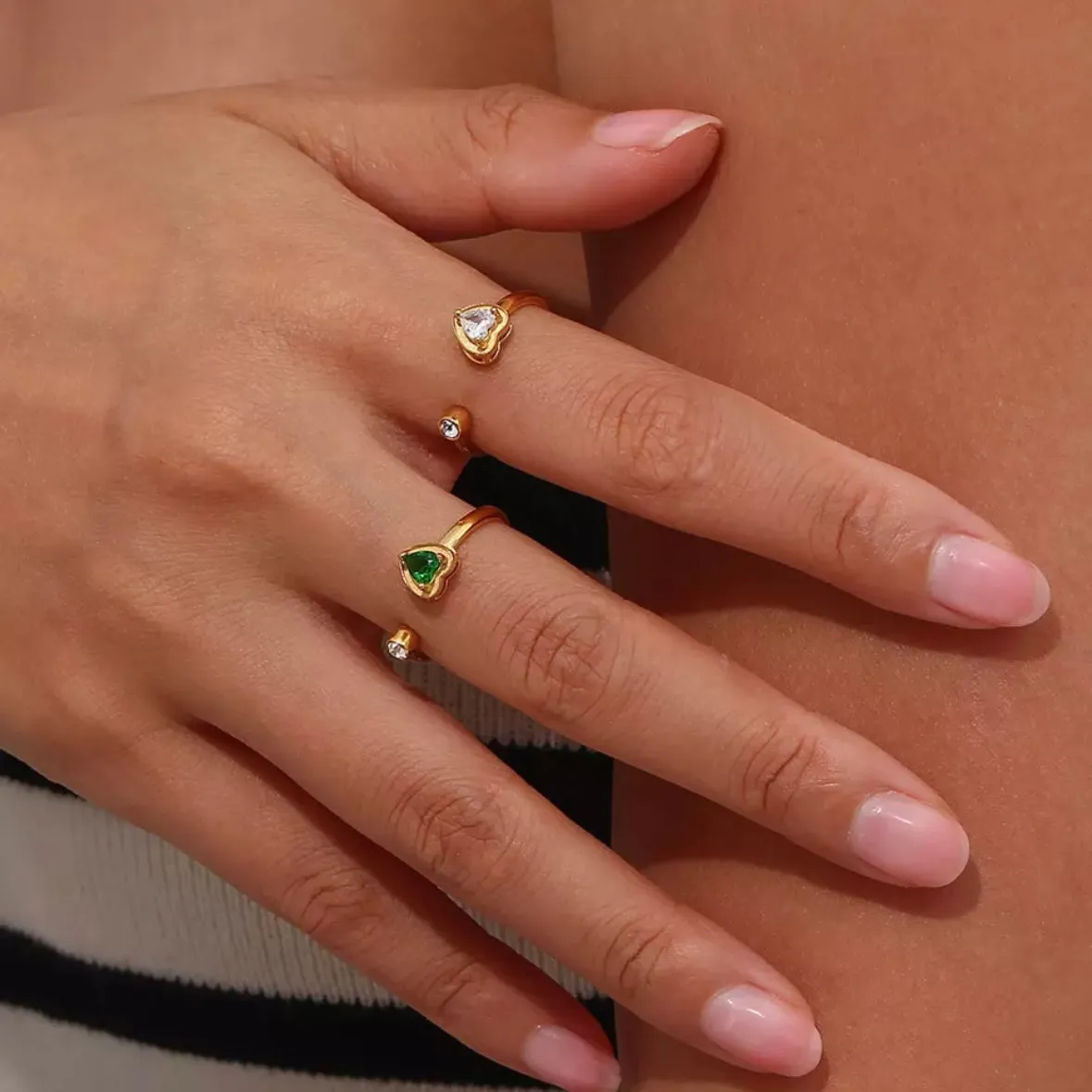 Claudia Heart Ring