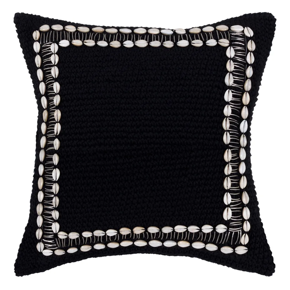 Cushion Black Boho Luxe