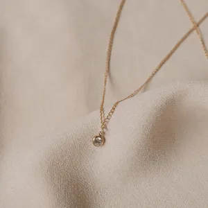 Delicate CZ Necklace