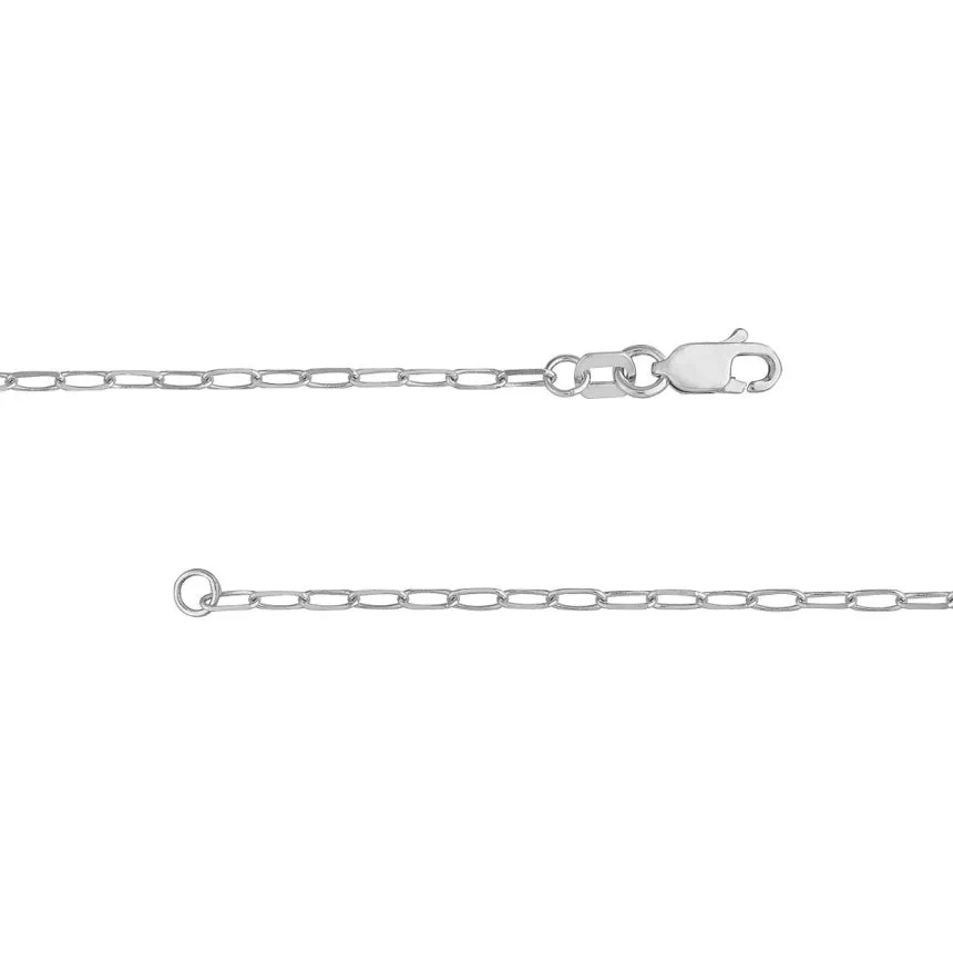 Delicate Paperclip Necklace
