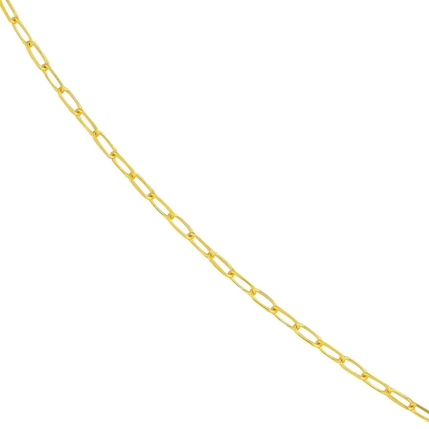 Delicate Paperclip Necklace