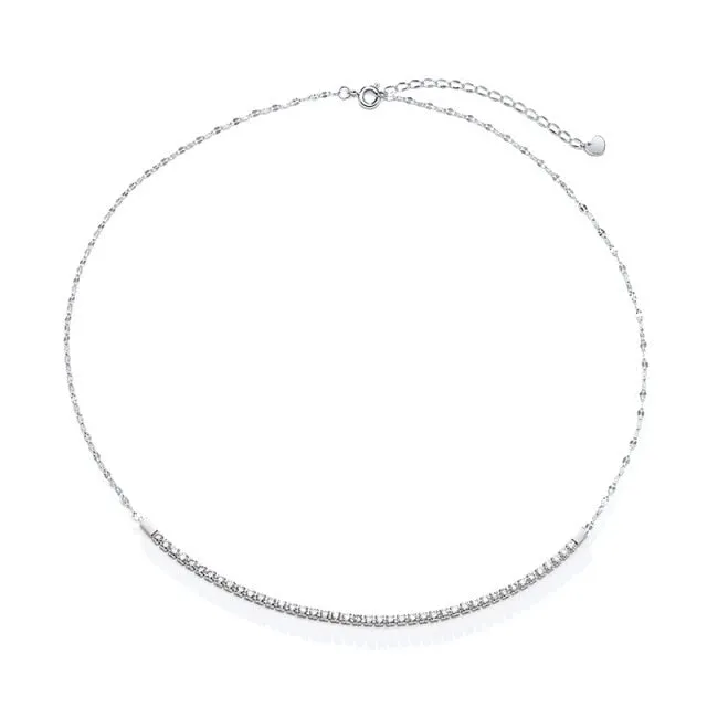 Delicate Petite Sideway Cross Necklaces Pendant