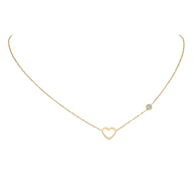 Delicate Petite Sideway Cross Necklaces Pendant