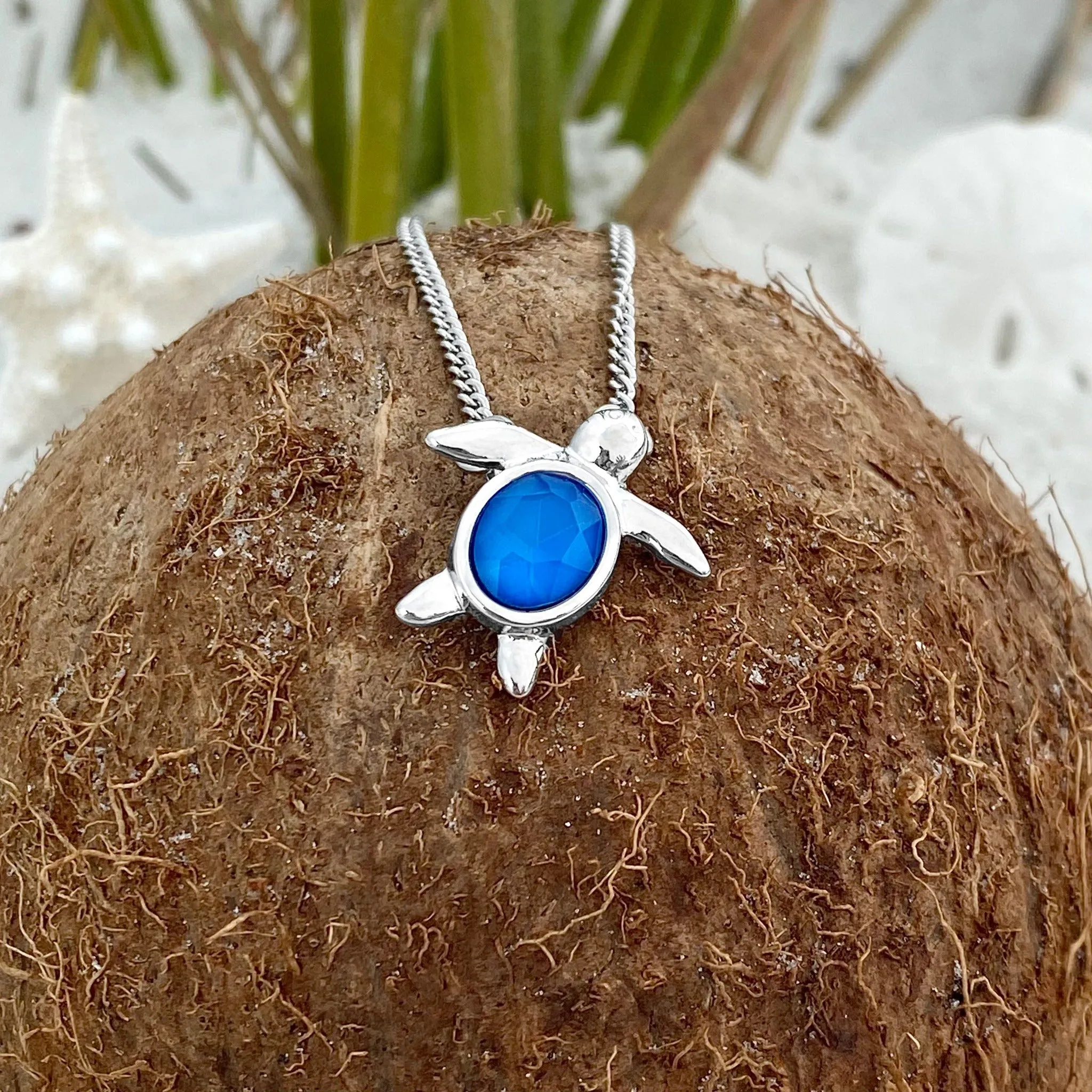 Delicate Sea Turtle Necklace