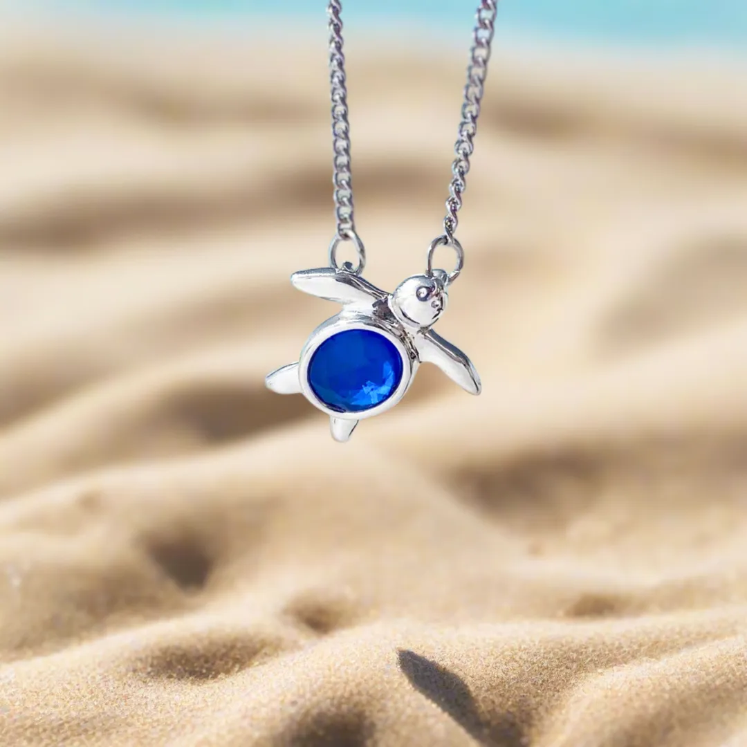 Delicate Sea Turtle Necklace