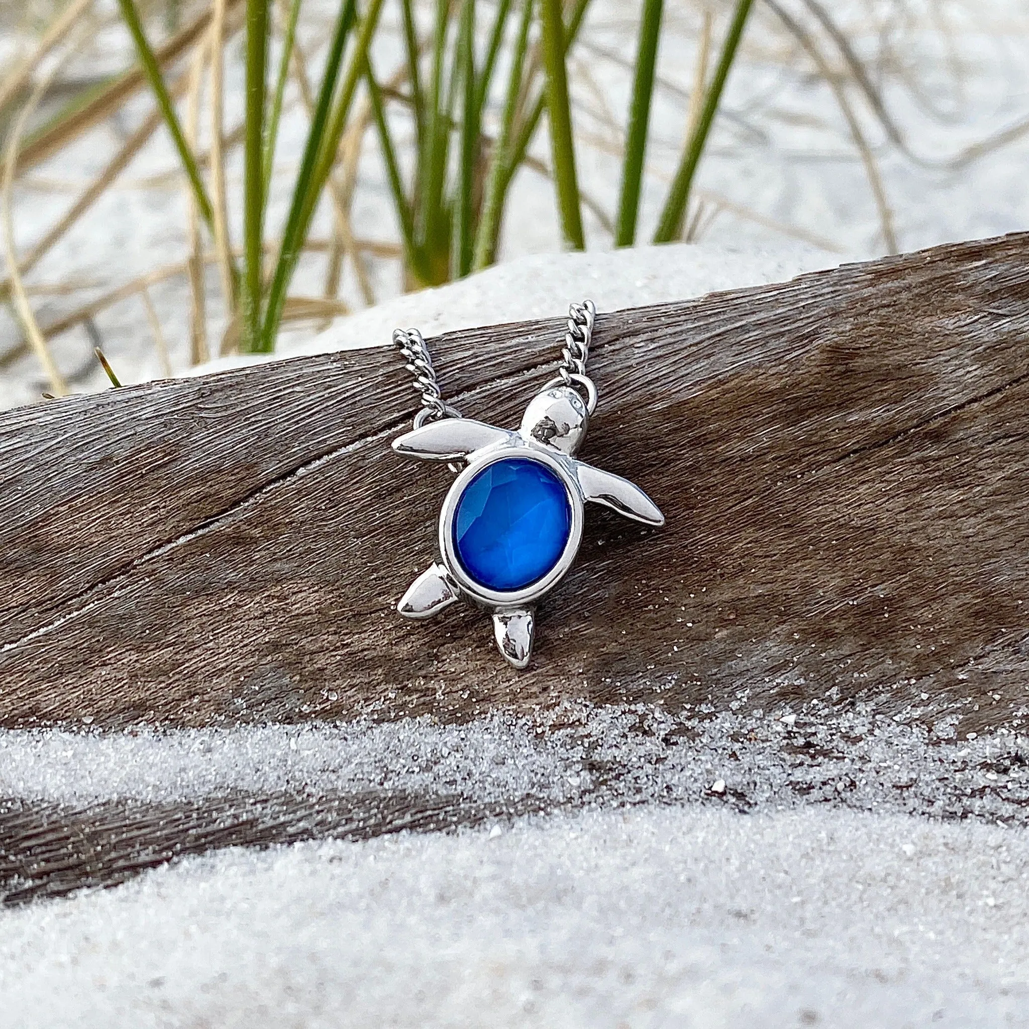 Delicate Sea Turtle Necklace