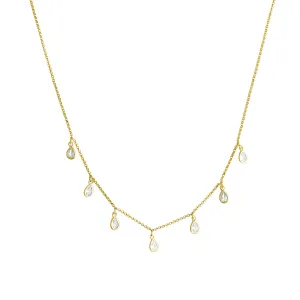 Dew Drop Crystal Necklace