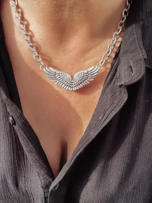 Eagle Wing in Flight Necklace