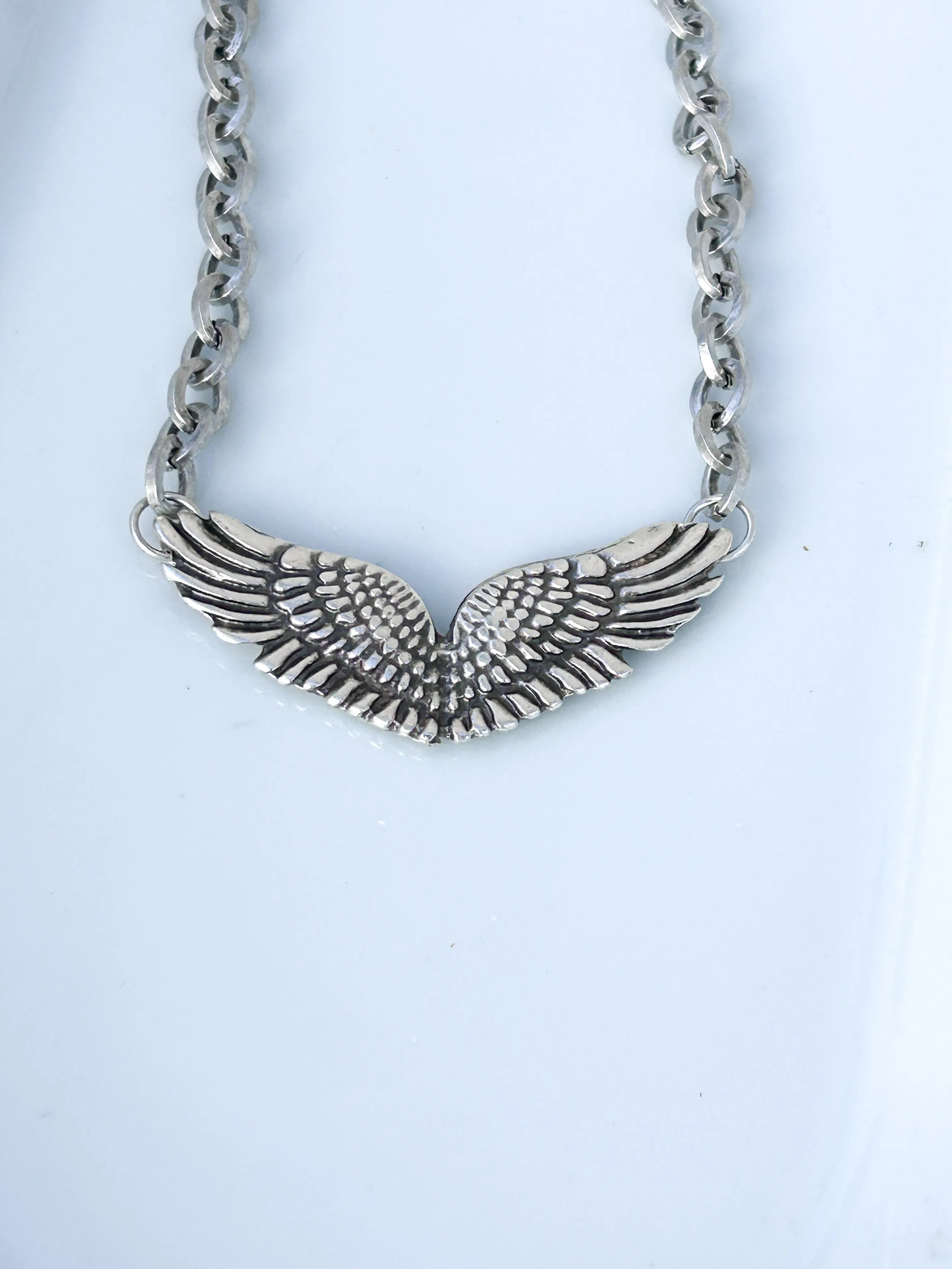 Eagle Wing in Flight Necklace