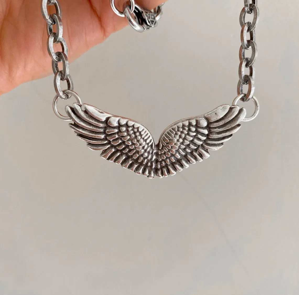 Eagle Wing in Flight Necklace
