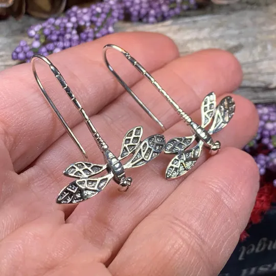 Elegant Dragonfly Earrings