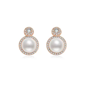 Elegant Freshwater Pearl Earrings WE00680