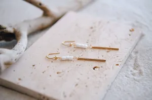 Elegant Linear Drop Earrings