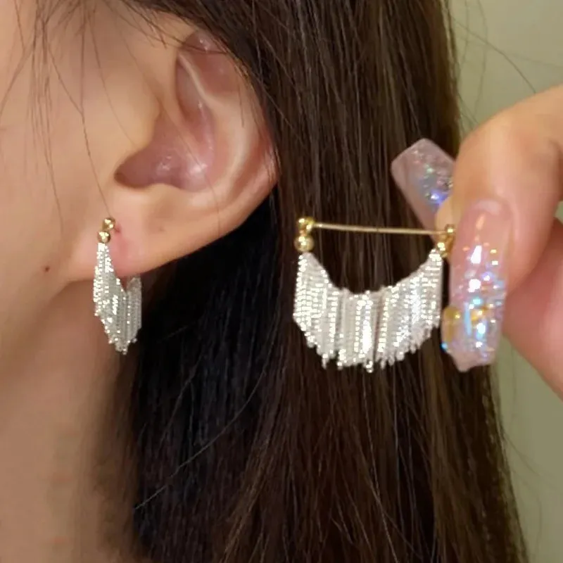 Elegant Long Tassel Earrings