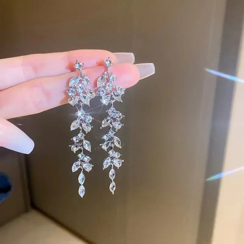 Elegant Long Tassel Earrings
