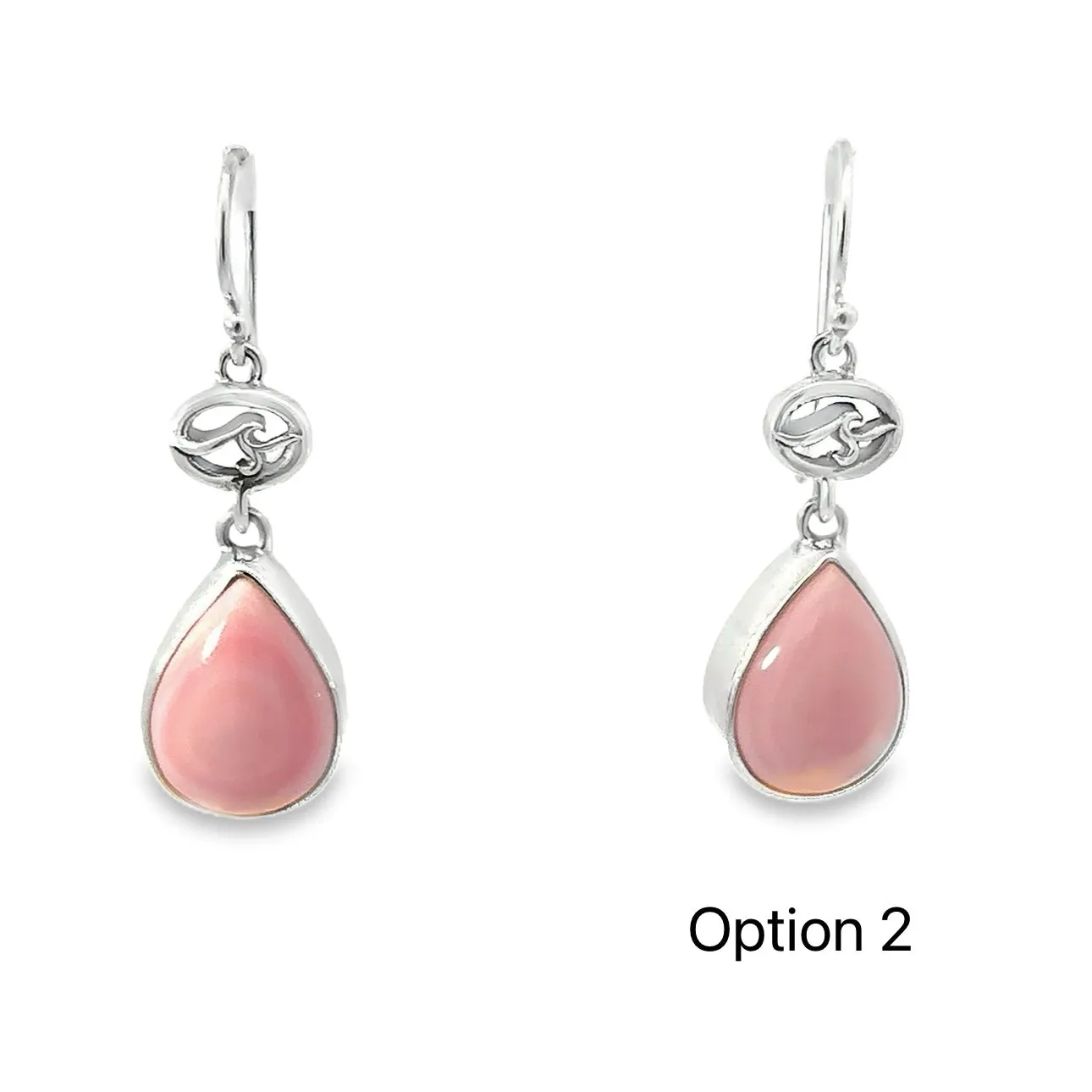 Elegant Queen Conch Teardrop Earrings