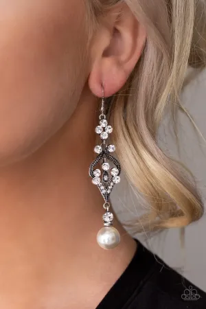 Elegantly Extravagant - White Earrings - 2020 Unwritten  Preview Collection