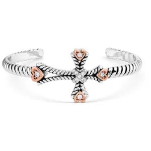 Faith in my Heart Cross Bracelet BC6040