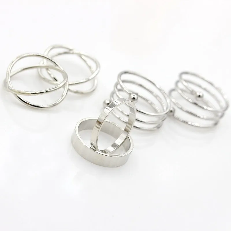 Fashion Minimalist Punk Knuckle Rings Fashion Jewelry
