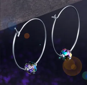 Fashionable Hoop Earrings.