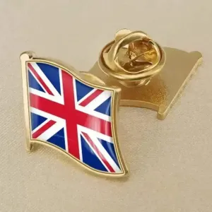 Flag Crystal Epoxy Badge Brooch - Elevate Your Style with National Pride! 🏳️