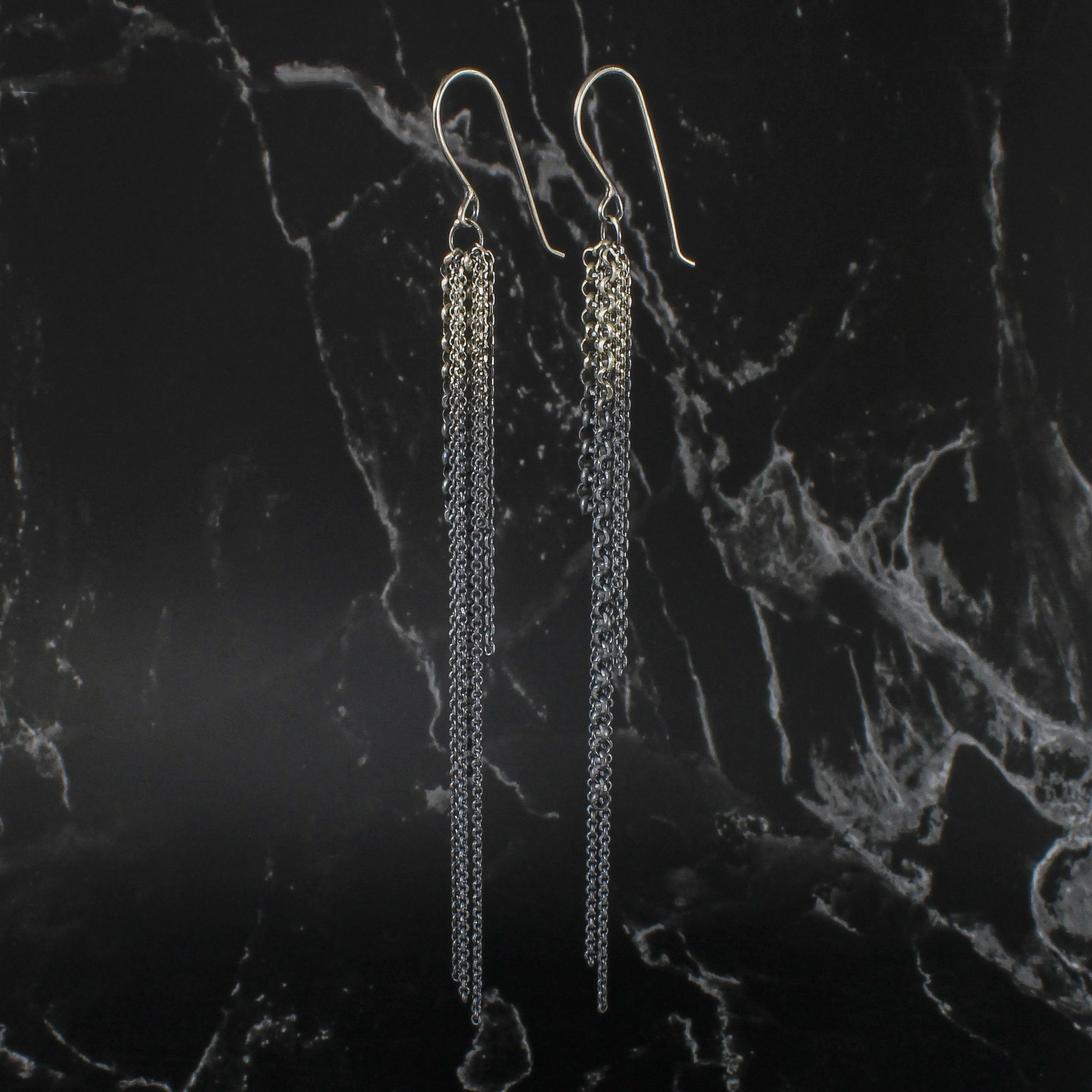 Fringe Fall Earrings by Sasha Walsh
