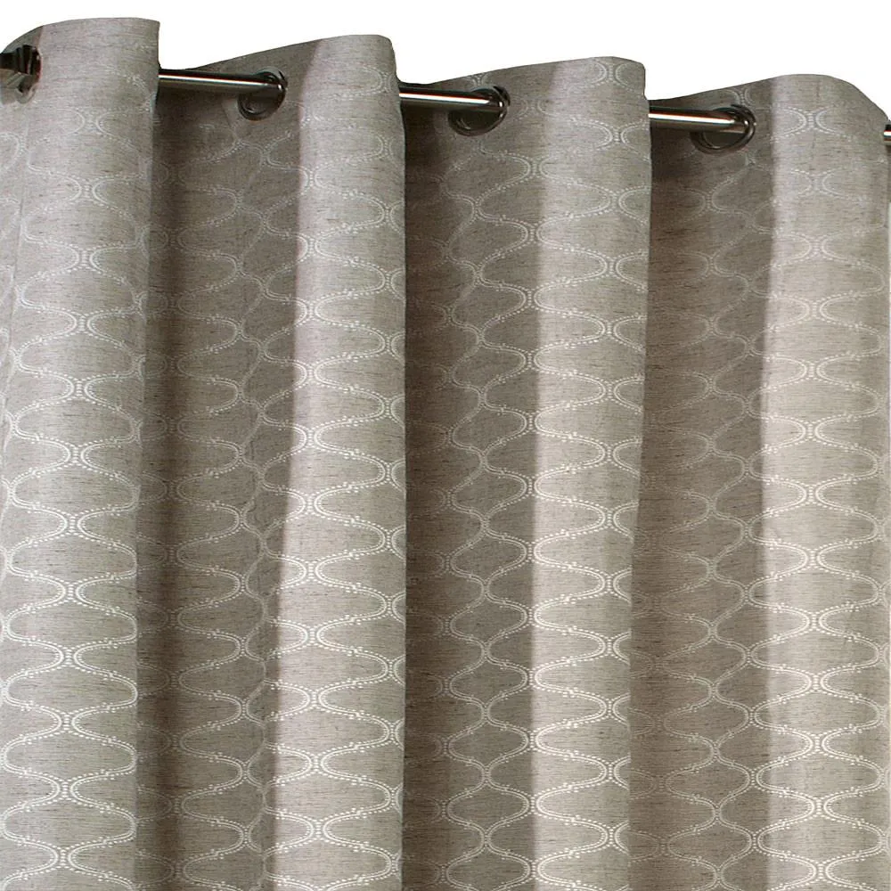 Gladys Jacquard Grommet Top Panel