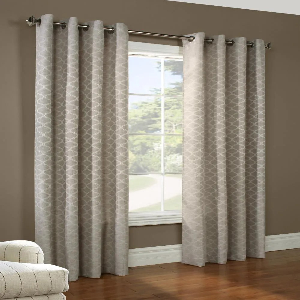 Gladys Jacquard Grommet Top Panel
