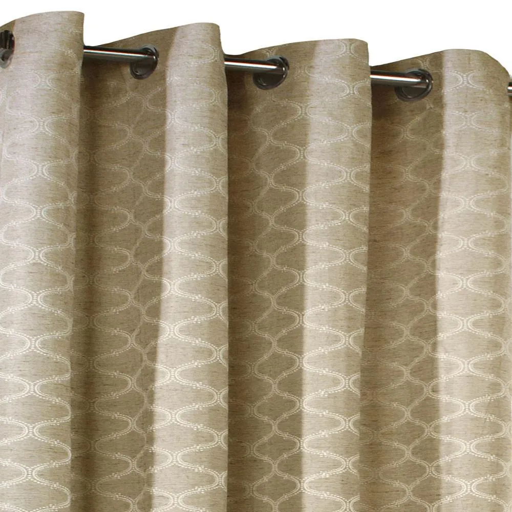 Gladys Jacquard Grommet Top Panel